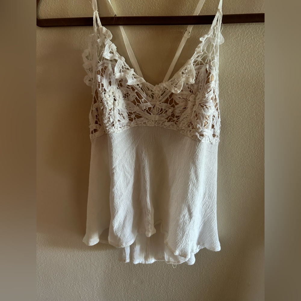 White tank top